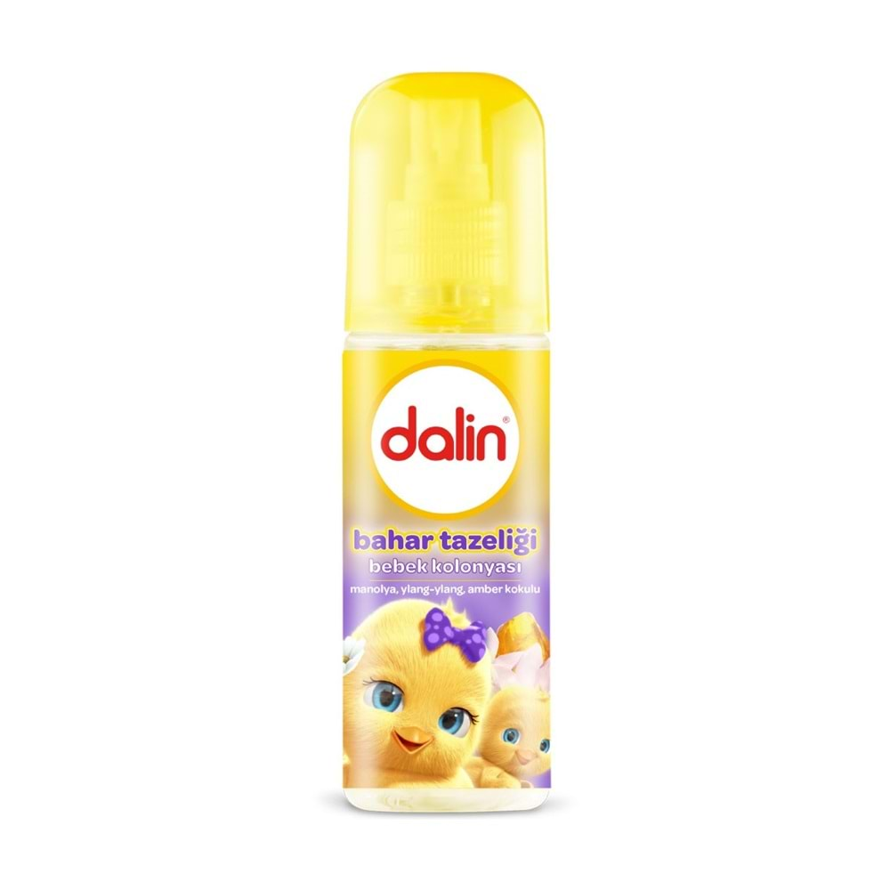 Dalin Bebek Kolonyası 150ML (Bıcı Bıcı-Orman-Çiçek-Bahar-Deniz) (Karma 5 Li Set)