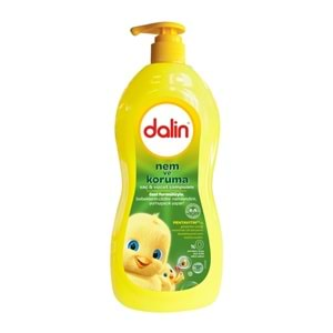 Dalin Bebek Saç & Vücut Şampuanı 700ML Nem ve Koruma Avakado Özlü (Pompalı) (3 Lü Set)