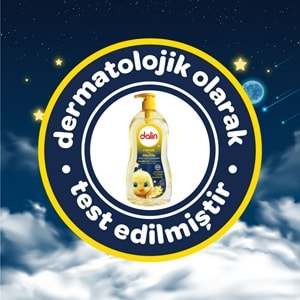 Dalin Bebek Saç ve Vücut Şampuanı 700ML Rahat ve Mutlu Pompalı (5 Li Set)