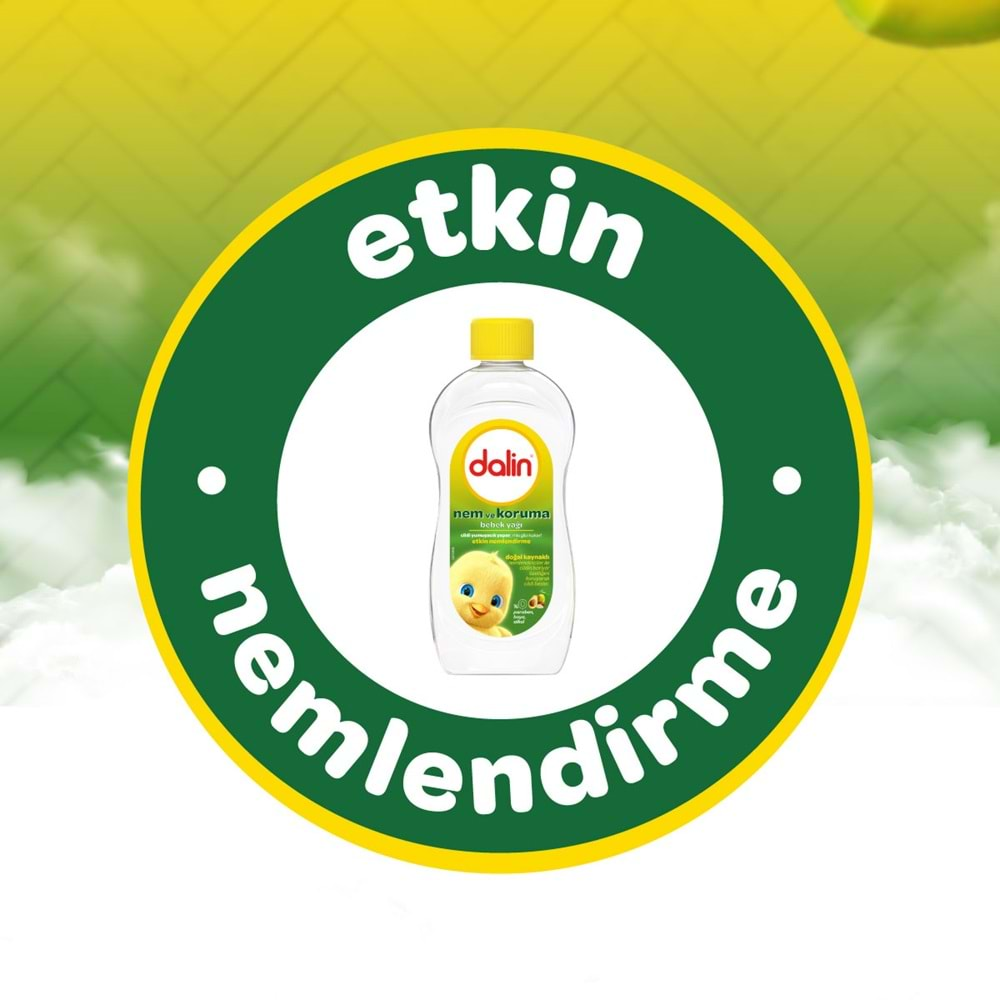 Dalin Bebek Yağı 300ML Nem ve Koruma (Avokado) (5 Li Set)