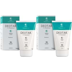 Deotak Krem Deodorant 35ML Fresh (Mentol) (2 Li Set)