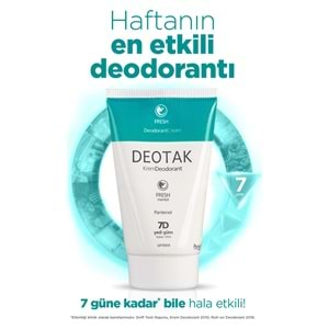 Deotak Krem Deodorant 35ML Fresh (Mentol) (2 Li Set)