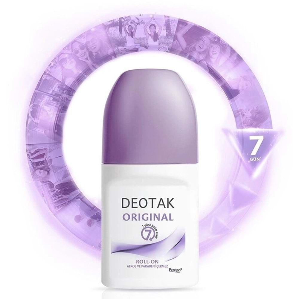 Deotak Roll-On 35ML Original (Women/Kadın) (3 Lü Set)