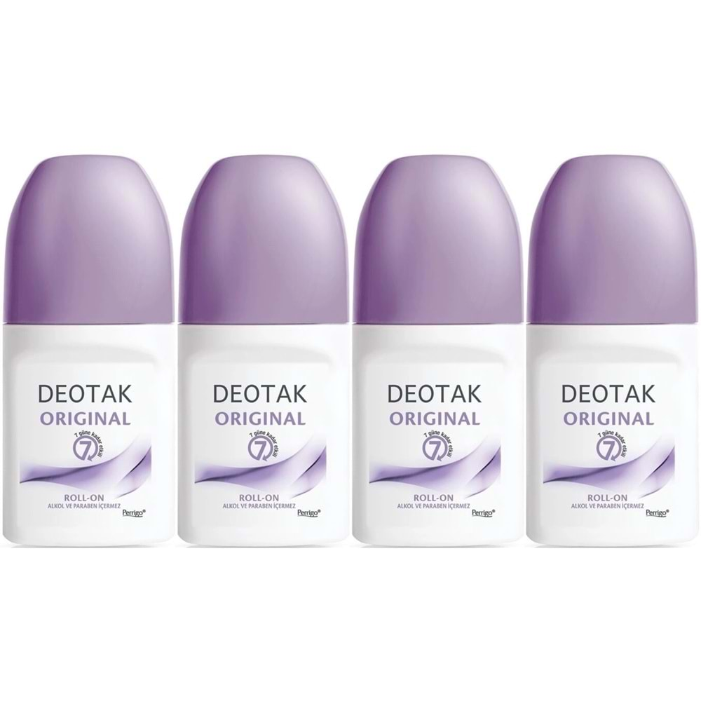 Deotak Roll-On 35ML Original (Women/Kadın) (4 Lü Set)