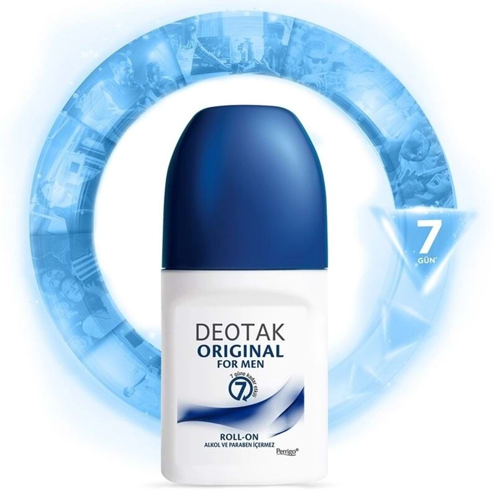 Deotak Roll-On 35ML(Original/Invısıble_Women/Kadın) (Original/Invısıble_Formen/Erkek)Karma(4 Lü Set)