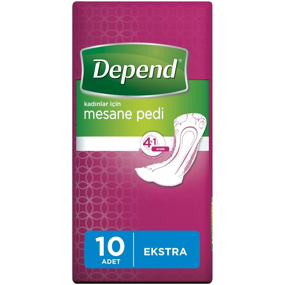 Depend Mesane Pedi Kadın Ekstra 60 Adet