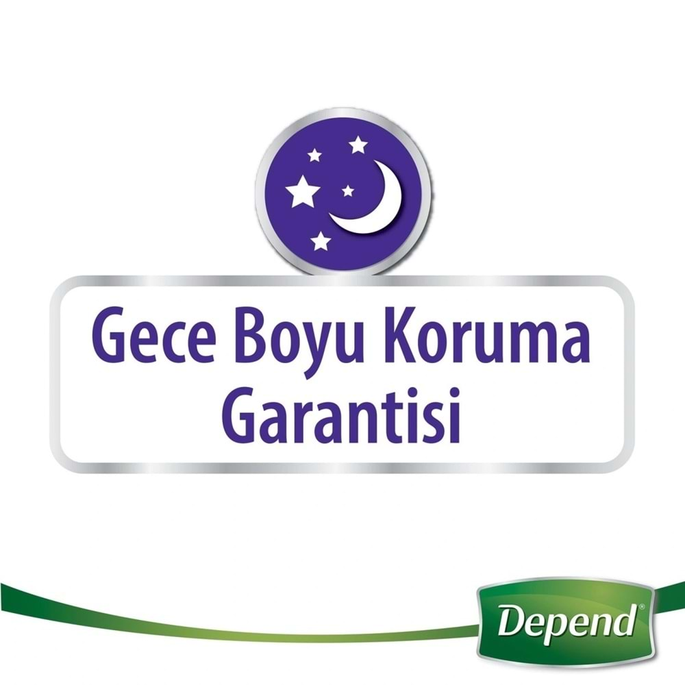 Depend Emici Külot Hasta Bezi Medium - Orta Kadın 90 Adet (3PK*30)