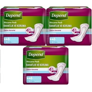 Depend Mesane Pedi Normal Rahatlık ve Koruma 24 Adet (3PK*8)