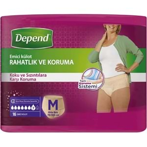 Depend Emici Külot Hasta Bezi Avantaj Pk Orta Kadın 192 Adet