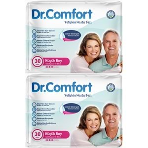 Dr.Comfort Yetişkin Hasta Bezi Bel Bantlı Tekstil Yüzeyli M - Orta - Medium 60 Adet (2PK*30)