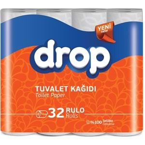 Drop Tuvalet Kağıdı Çift Katlı 128 Li Paket (4PK*32)