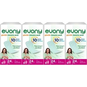 Evony Günlük Mesane Pedi Uzun 96 Adet (4PK*24)