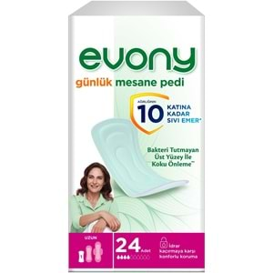 Evony Günlük Mesane Pedi Uzun 96 Adet (4PK*24)