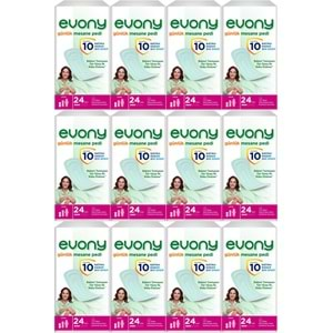 Evony Günlük Mesane Pedi Uzun 288 Adet (12PK*24)