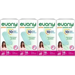 Evony Günlük Mesane Pedi Ekstra Uzun 72 Adet (4PK*18)