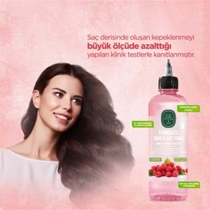 Eyüp Sabri Tuncer Saç Toniği 500ML Frambuazlı Sirkeli (6 Lı Set)