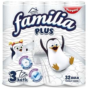 Familia Plus Tuvalet Kağıdı 3 Katlı 128 Li Paket (4pk*32)