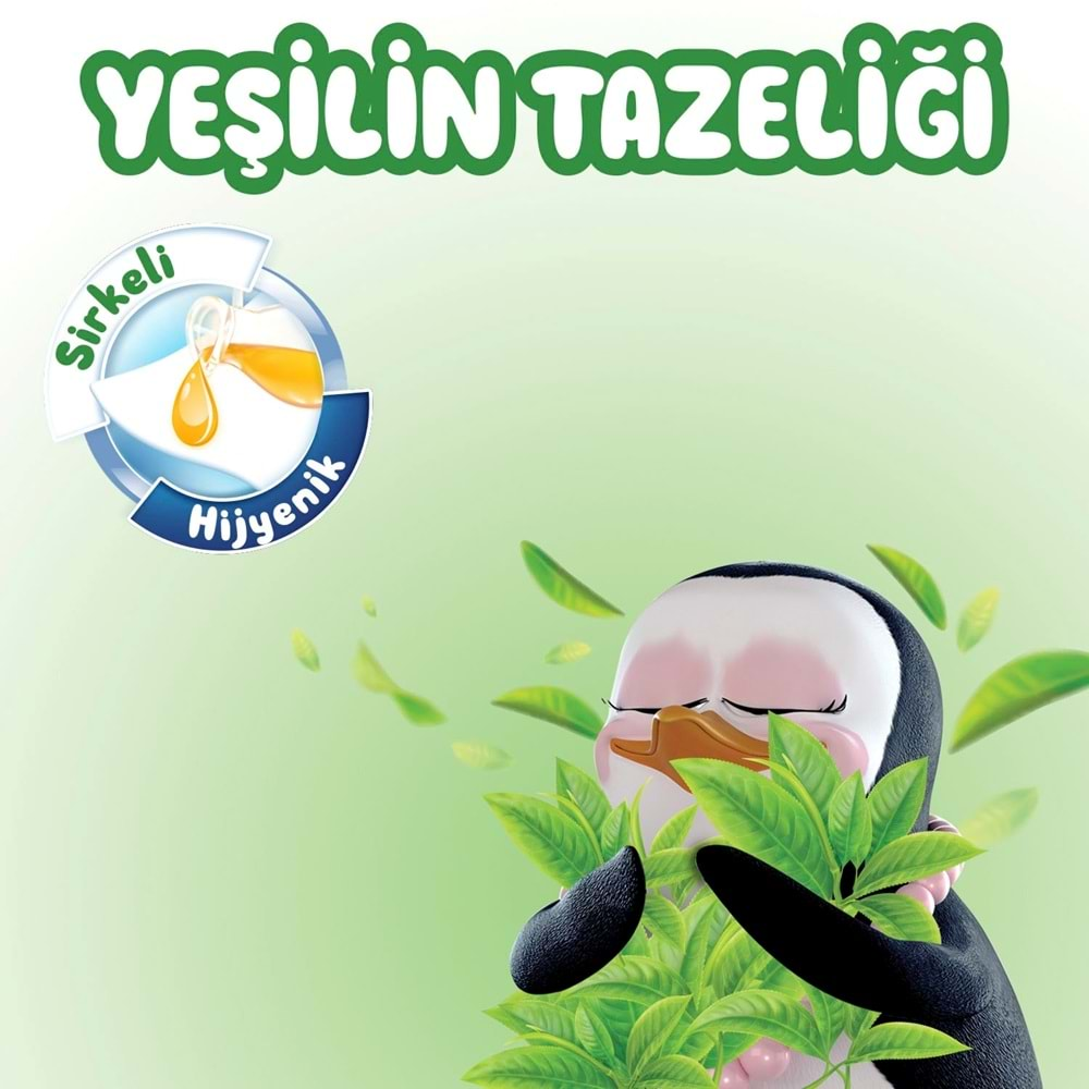 Familia Islak Havlu Mendil Yeşilin Tazeliği 90 Yaprak Plastik Kapaklı 48 Li Set 4320 Yaprak