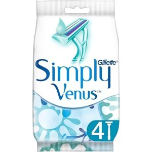 Gillette Simply Venus 2 Kullan At Kadın Tıraş Bıçağı 8 Li Set (2PK*4)