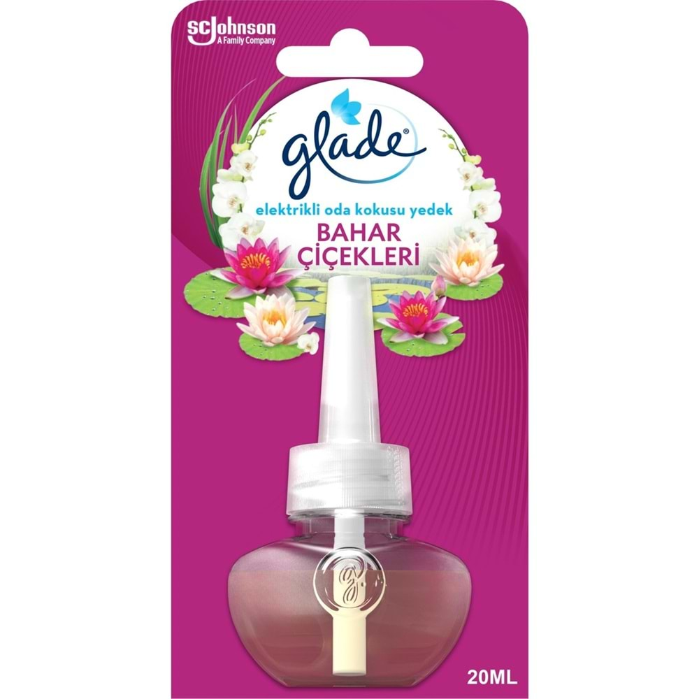 Glade Elektrikli Oda Kokusu Yedek Bahar Çiçekleri (4 Lü Set)