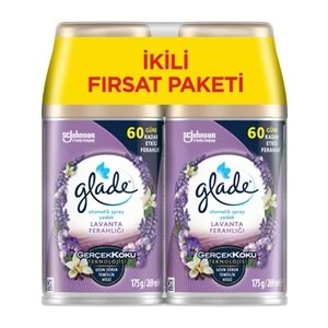 Glade Oda Kokusu Otomatik Sprey Yedek 269ML (4 Lü Set) Lavanta (2PK*2)