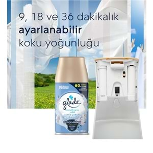 Glade Oda Kokusu Otomatik Sprey Yedek 269ML (8 Li Set) Temiz Çarşaf Ferahlığı (4PK*2)