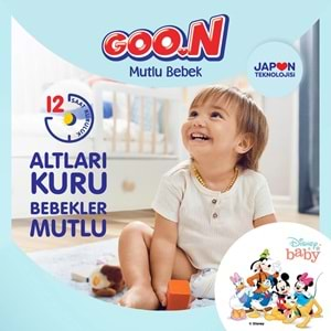 Goon Mutlu Bebek Bebek Bezi Beden:3 (7-12Kg) Midi 200 Adet Ekonomik Fırsat Pk