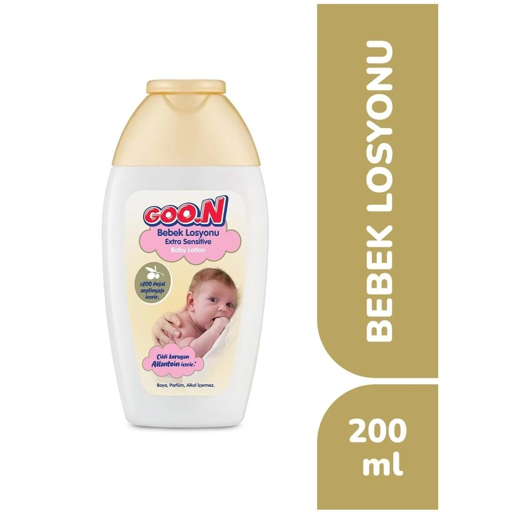 Goon Nemlendirici Bebek Bakım Losyonu 200ML (2 Li Set)