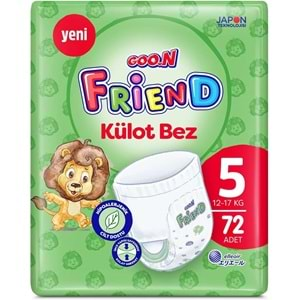 Goon Friend Külot Bebek Bezi Beden:5 (12-17KG) Junior 288 Adet Avantaj Fırsat Pk