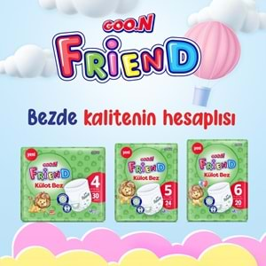 Goon Friend Külot Bebek Bezi Beden:5 (12-17KG) Junior 432 Adet Ekstra Fırsat Pk