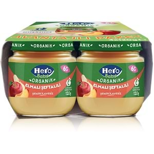 Hero Baby Kaşık Maması 250GR Sütlü Meyveli - Elmalı 8 Tahıllı - Ballı İrmikli +8 Adet Kavanoz Maması