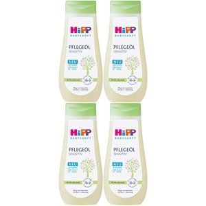 Hipp Babysanft Bebek Bakım Yağı/Pelegeöl Sensıtıv 200ML (4 Lü Set)