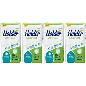 Holder Emici Külot Hasta Bezi Medium Orta 120 Adet (4PK*30)