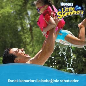 Huggıes Little Swımmers Mayo Bebek Bezi Beden:5-6 (12-18KG) 55 Adet (5PK*11)