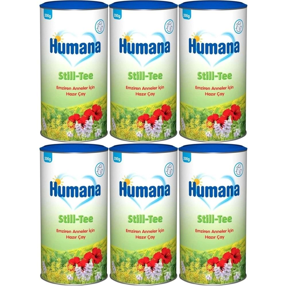 Humana Still Tee Çay 200Gr Emziren Anneler 6 Lı Set