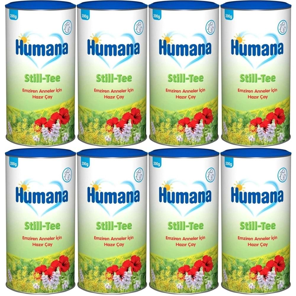 Humana Still Tee Çay 200Gr Emziren Anneler 8 Li Set