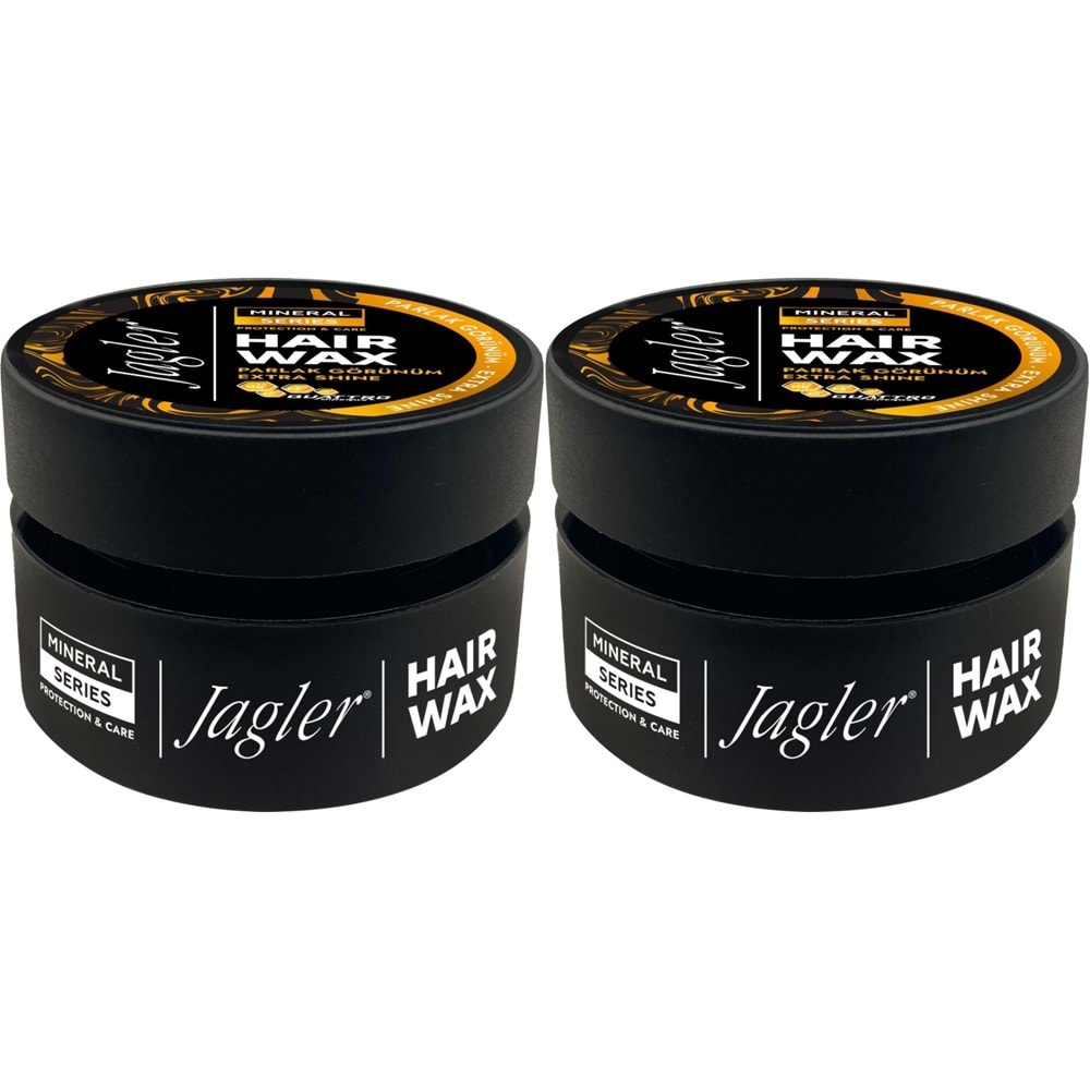 Jagler Süper Wax 150ML Shine Look - Parlak Görünüm (2 Li Set)