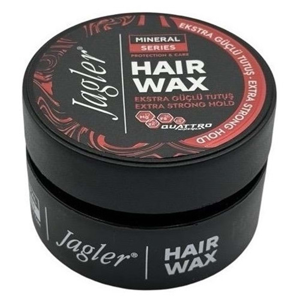 Jagler Süper Wax 150ML Extra Strong hold - Ekstra Güçlü Tutuş (2 Li Set)