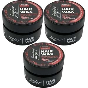 Jagler Süper Wax 150ML Extra Strong hold - Ekstra Güçlü Tutuş (3 Lü Set)