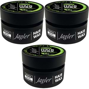 Jagler Süper Wax 150ML Natural Look - Doğal Görünüm (3 Lü Set)