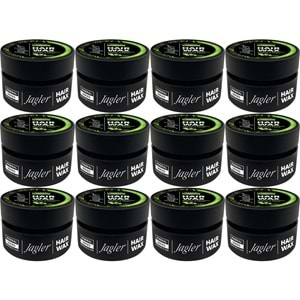 Jagler Süper Wax 150ML Natural Look - Doğal Görünüm (12 Li Set)