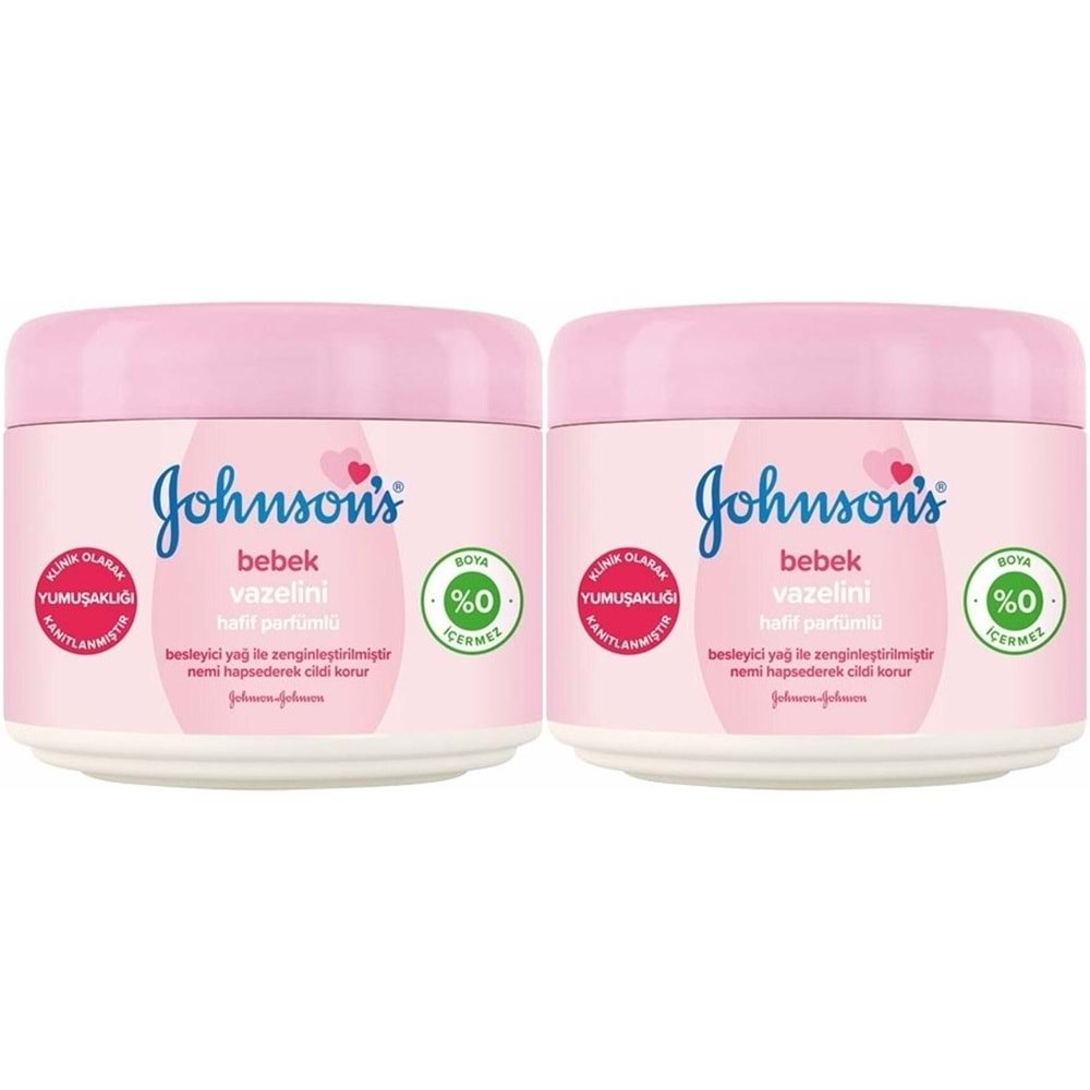 Johnsons Baby Bebek Vazelini Hafif Parfümlü 100ML (2 li Set)