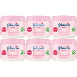 Johnsons Baby Bebek Vazelini Hafif Parfümlü 100ML (6 lı Set)