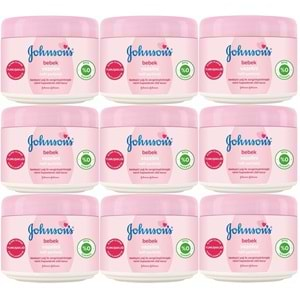 Johnsons Baby Bebek Vazelini Hafif Parfümlü 100ML (9 lu Set)