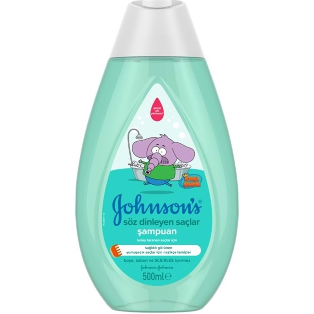 Johnsons Baby Bebek Şampuanı 500ML Kral Şakir Söz Dinleyen Saçlar (2 Li Set)