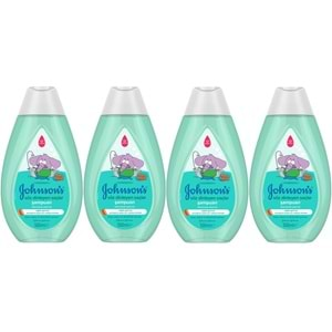 Johnsons Baby Bebek Şampuanı 500ML Kral Şakir Söz Dinleyen Saçlar (4 Lü Set)