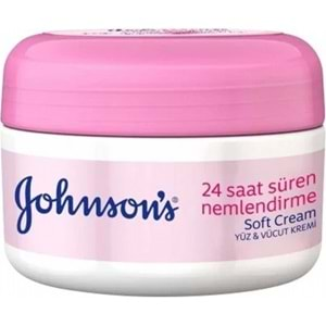 Johnsons Soft Nemlendirici Yüz ve Vücut Kremi 200ML (2 Li Set)