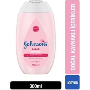 Johnsons Baby Bebek Losyon 300ML (3 Lü Set)