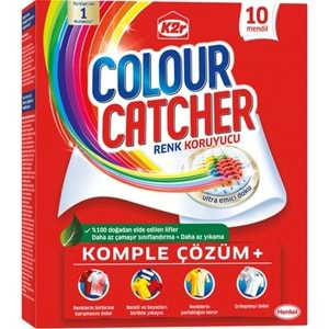 K2R Colour Catcher Renk Koruyucu Mendil 60 Lı Set (6PK*10)