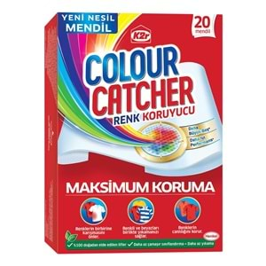 K2R Colour Catcher Renk Koruyucu Mendil 100 Lü Ekonomik Pk (5PK*20)